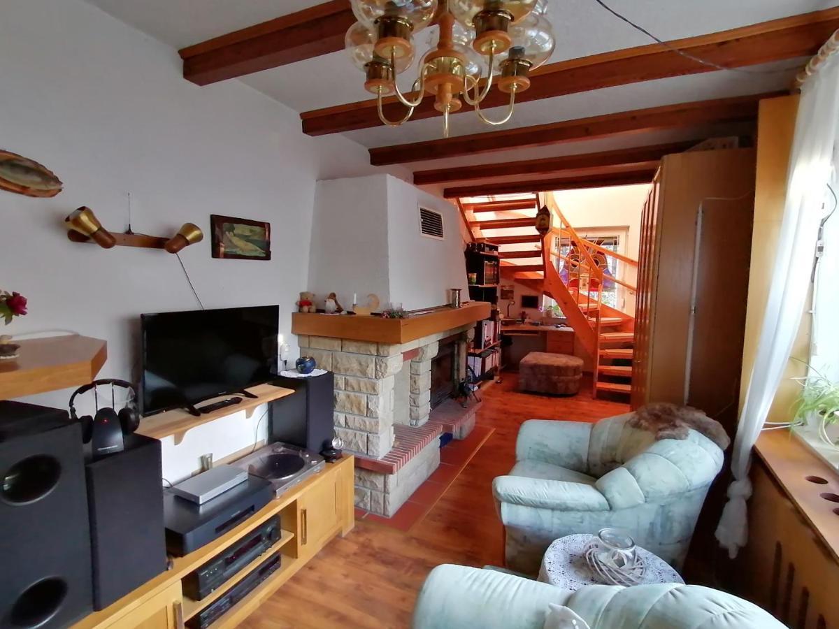 Ferienwohnung Haus Am Waldrand Freital Exterior foto